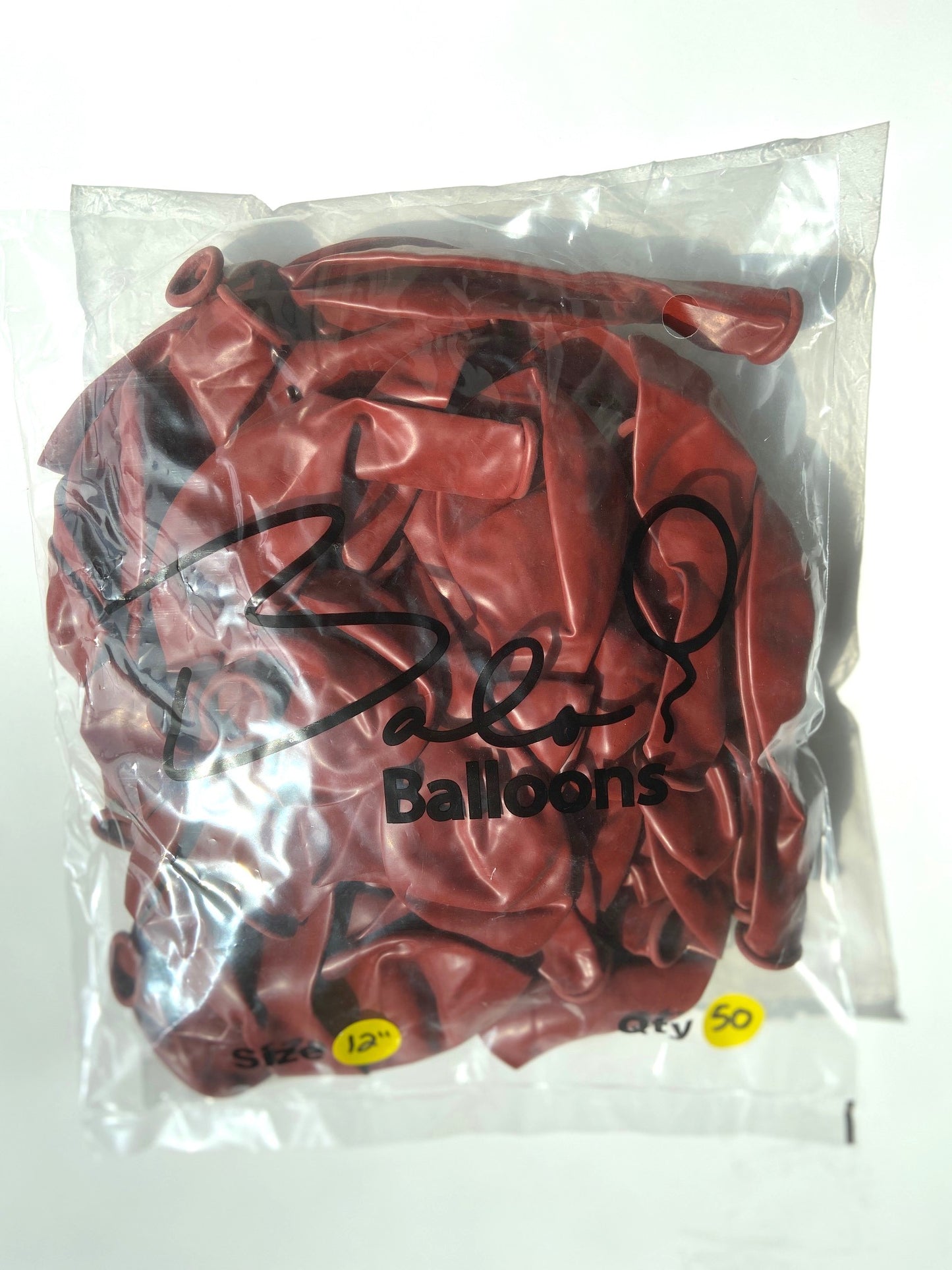 Garnet Latex Balloon 12"