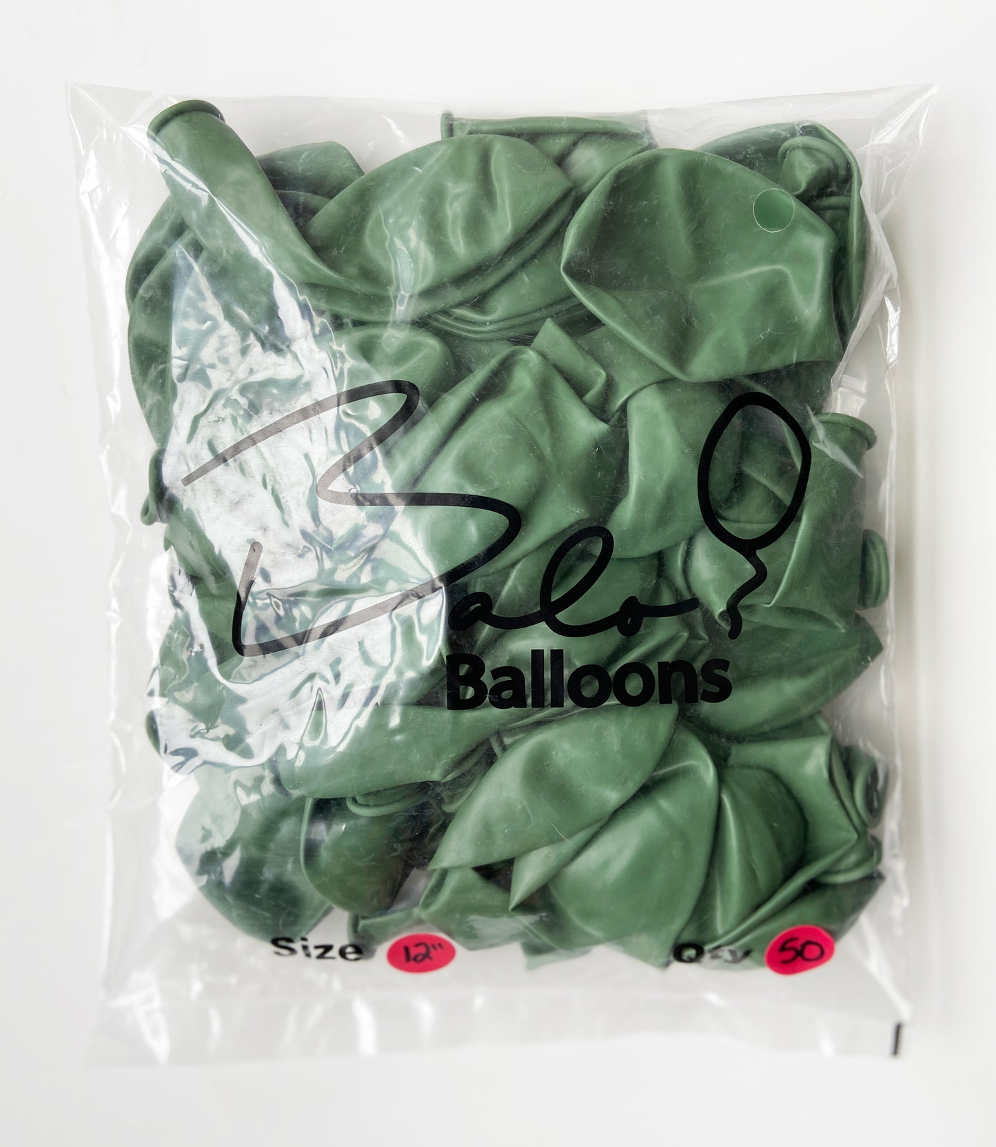 Avocado Green Latex Balloon 12"