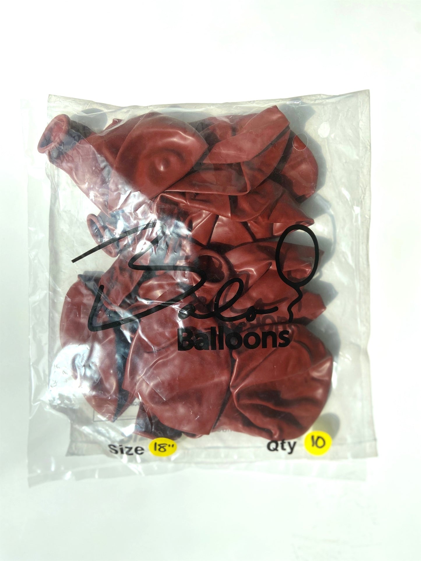 Garnet Latex Balloon 18"