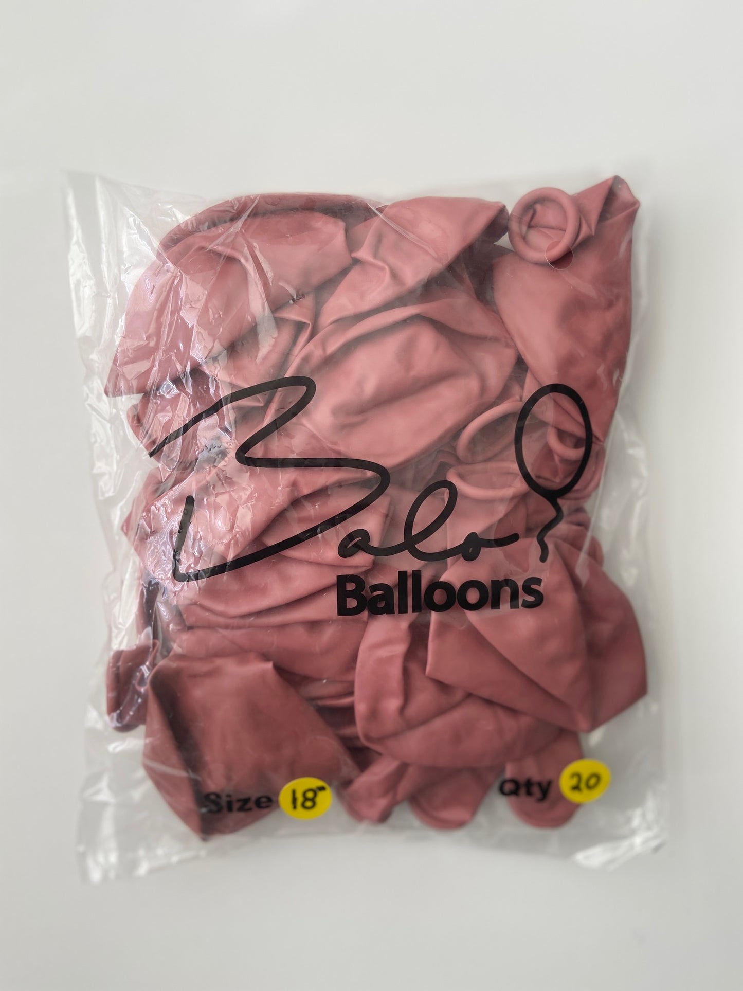 Rosewood Latex Balloon 18"