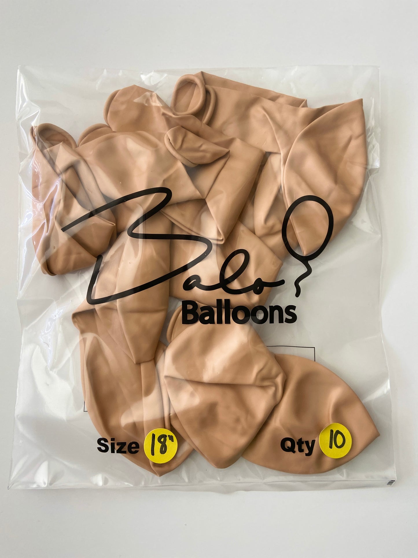 Blush Latex Balloon 18"