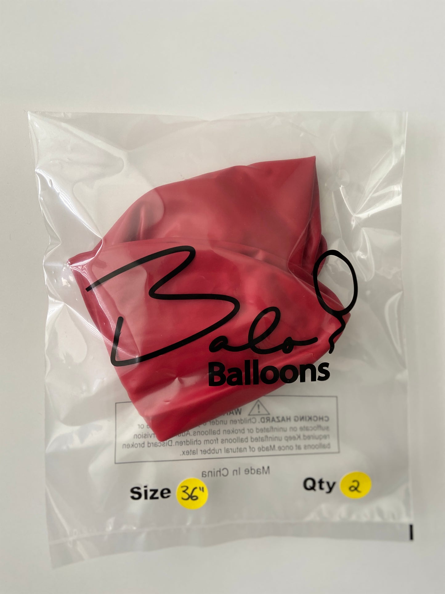 Red Latex Balloon 36"