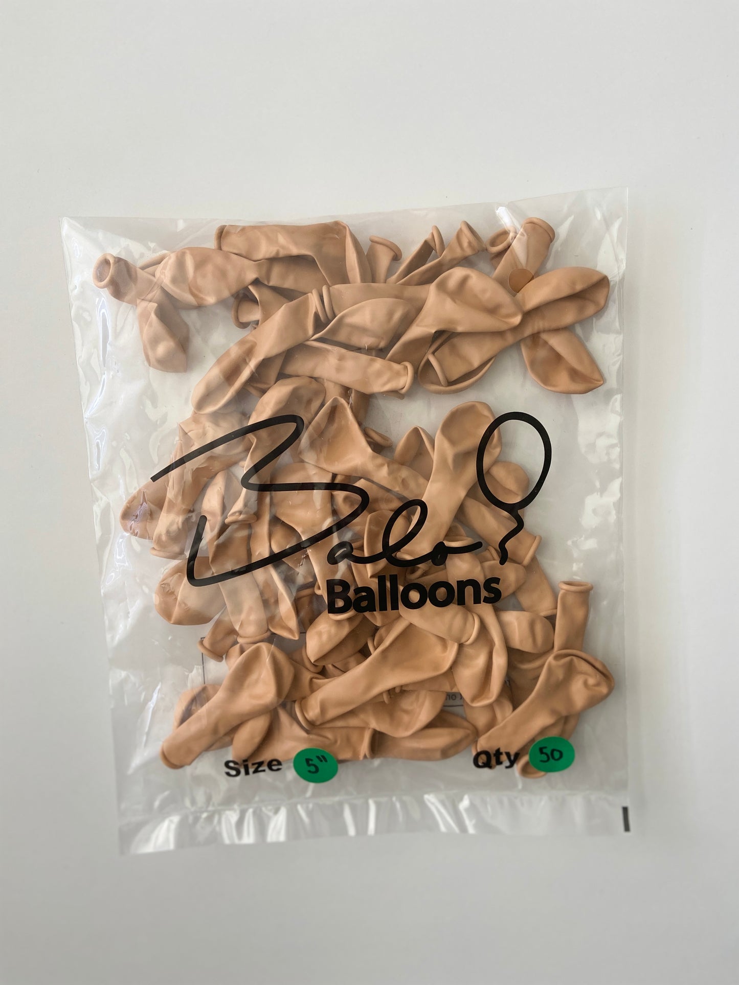 Blush Latex Balloon 5"