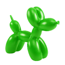Green Latex Twisting Balloons Q260