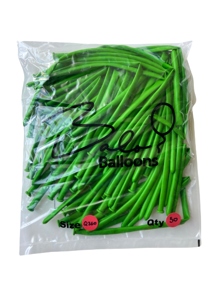 Green Latex Twisting Balloons Q260