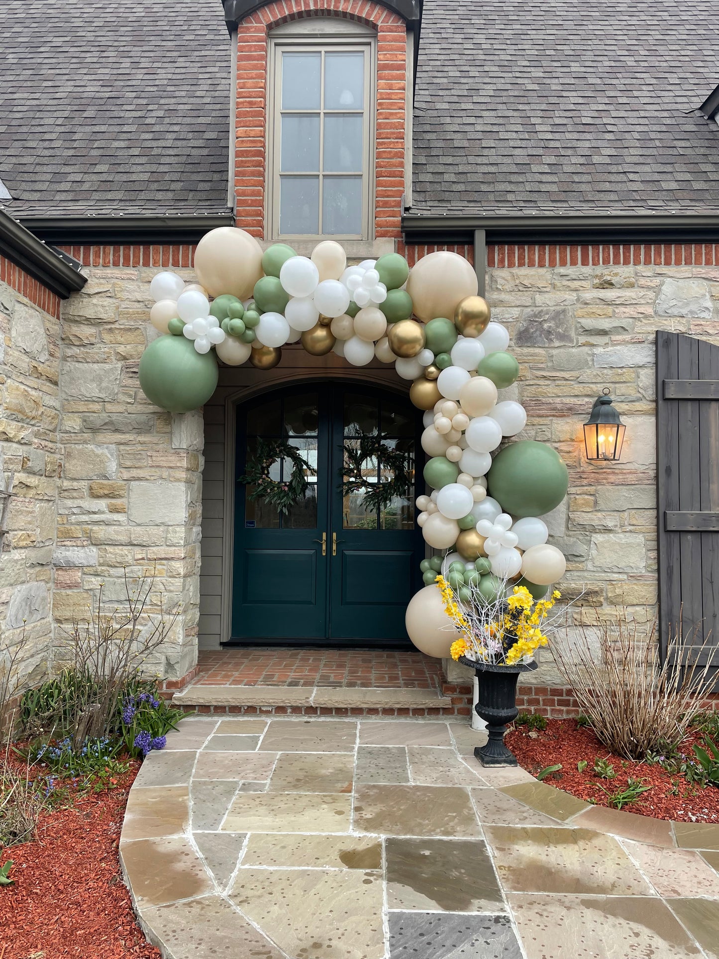 Avocado Green Latex Balloon 36"