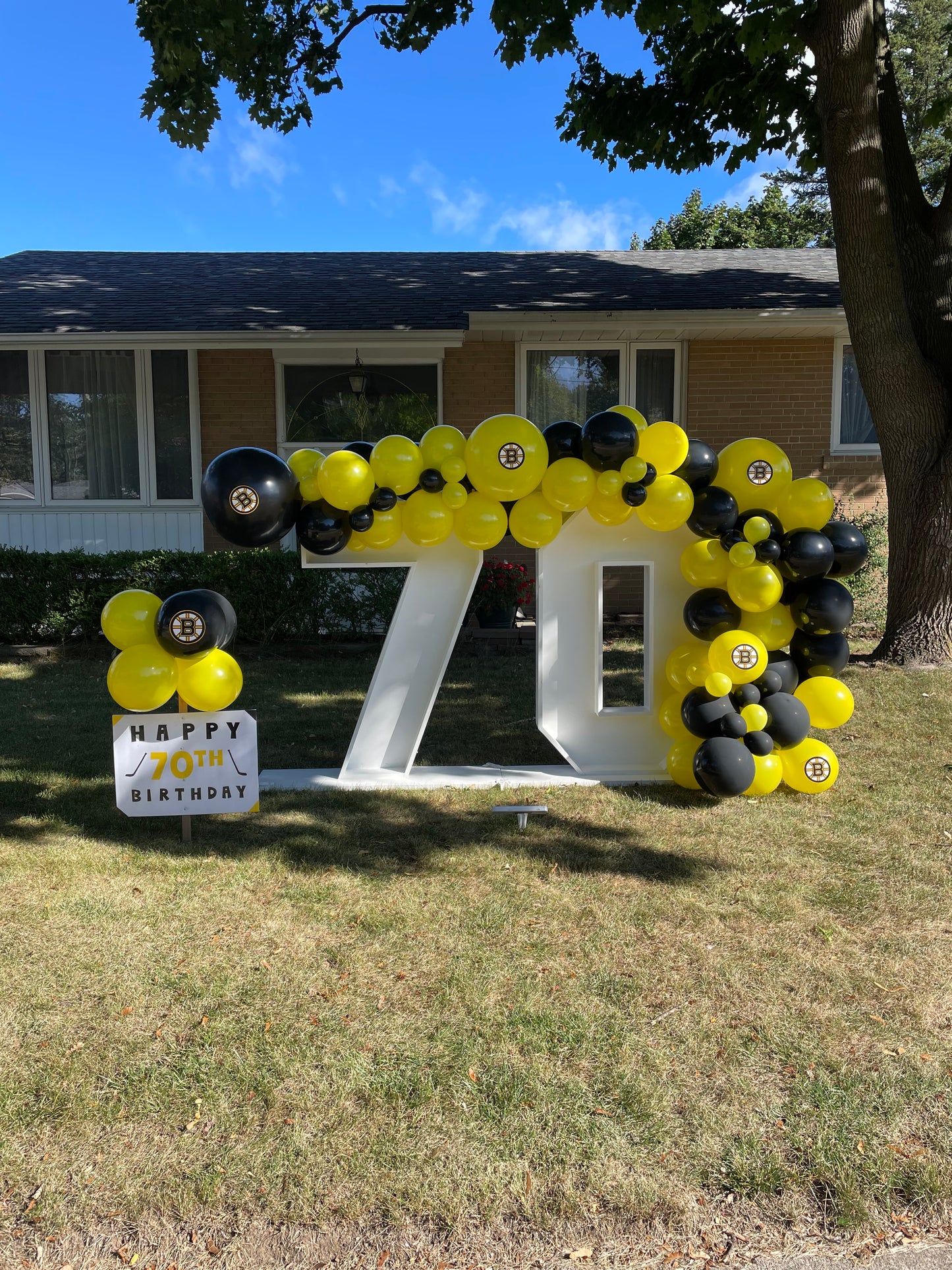 Yellow Latex Balloon 12"