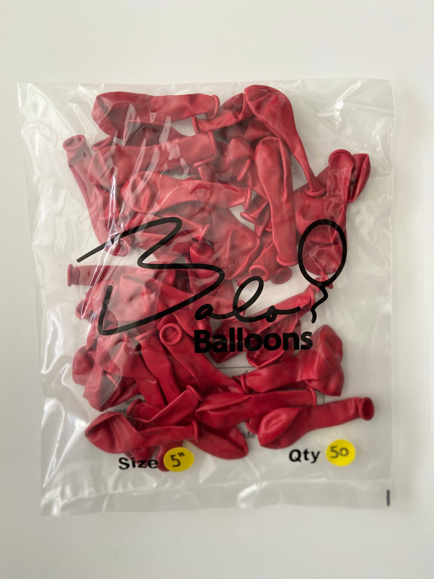 Red Latex Balloon 5"