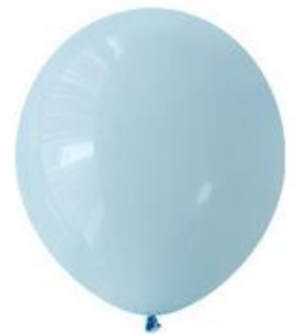 Pastel Blue Latex Balloon 12"