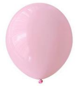 Pastel Pink Latex Balloon 12"