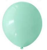 Pastel Tiffany Blue Latex Balloon 5"