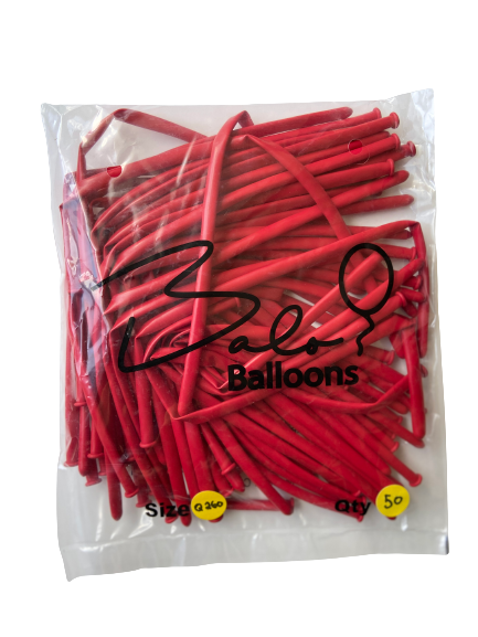 Red Latex Twisting Balloon - Q260 – Balo Balloons